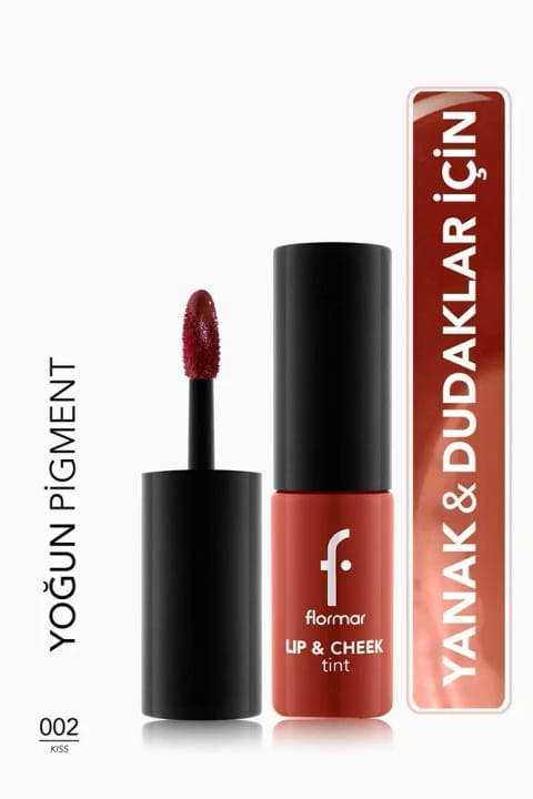 فورمار تینت ژل ماندگار (صورتی) - تینت لب و گونه - 002 Kiss Lip &...