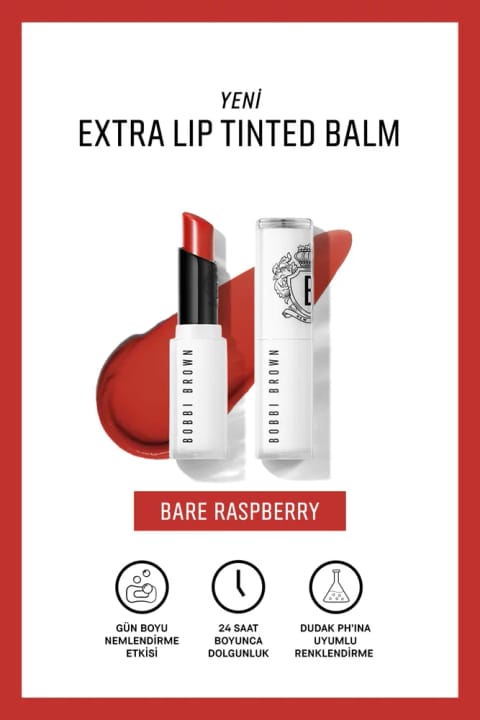 BOBBI BROWN Extra Lip Tinted Balm رژ لب رنگی مرطوبکننده - Bare Rasp...