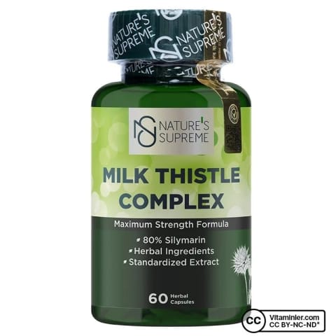 Nature's Supreme Milk Thistle Complex 60 کپسول