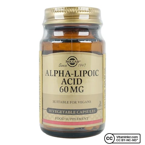 Solgar Alpha Lipoic Acid 60 Mg 30 کپسول