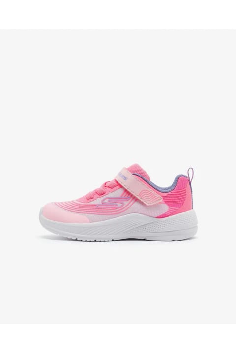 SKECHERS MICROSPEC ADVANCE کفش اسپرت دختر بچه صورتی روشن 303575N LTPL