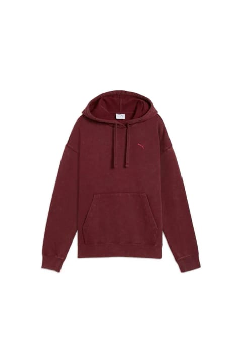 سویشرت هودی گشاد زنانه Puma ESSENTIALS Elevated