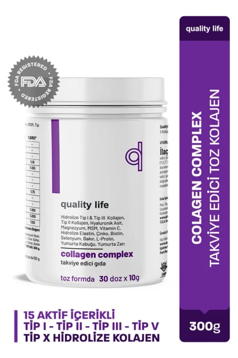 کلاژن کمپلکس پودری Quality Life