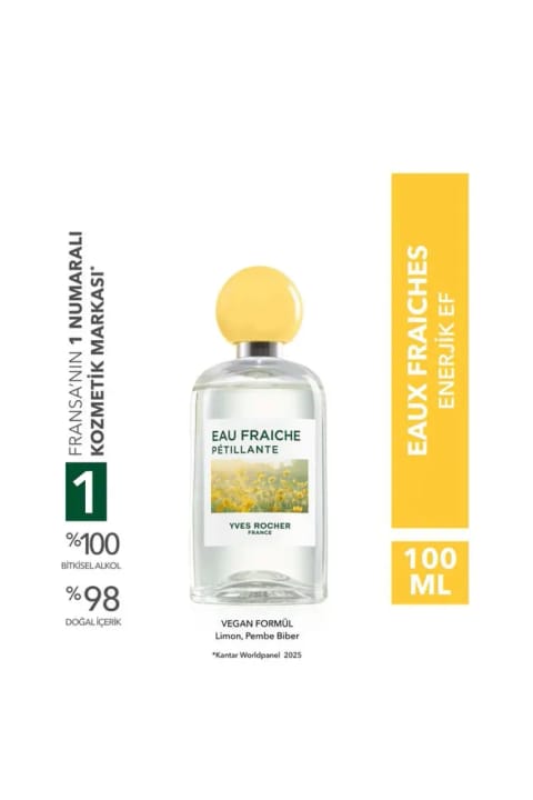 Yves Rocher Enerjik EF- Eaux Fraiches-وگان
