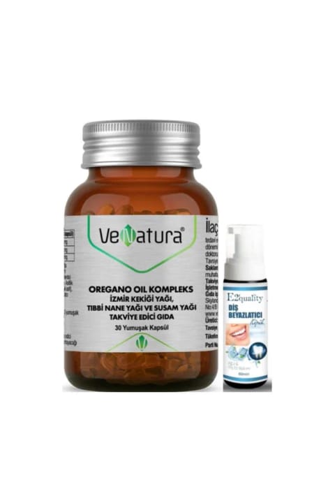VeNatura روغن پونه کوهی (آویشن شیرازی) کمپلکس 30 کپسول نرم - سفیدکننده دندان...