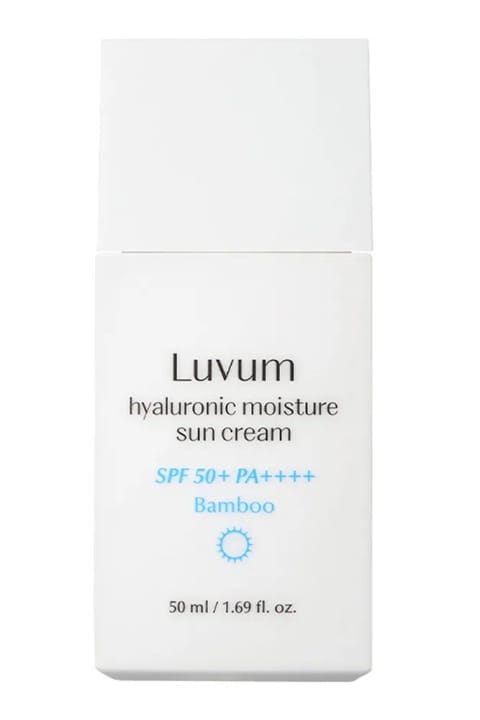 LUVUM کرم ضدآفتاب مرطوبکننده حاوی عصاره بامبو و Hyaluronic Acid گیاهی L...
