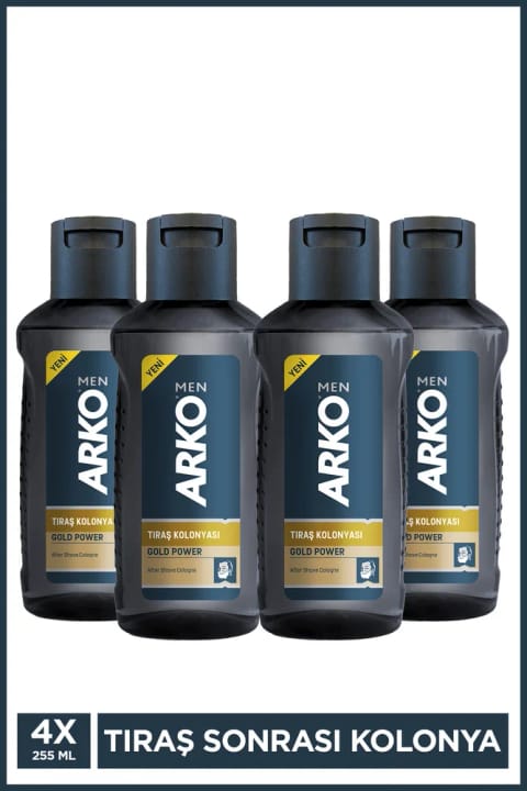 Arko Men Gold Power ادکلن پس از اصلاح ۴×۲۵۵ میلیلیتر