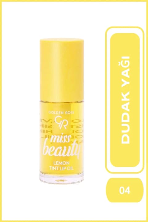 Golden Rose Miss Beauty Tint Lip Oil 02 Cherry روغن لب رنگدهنده لیمو...