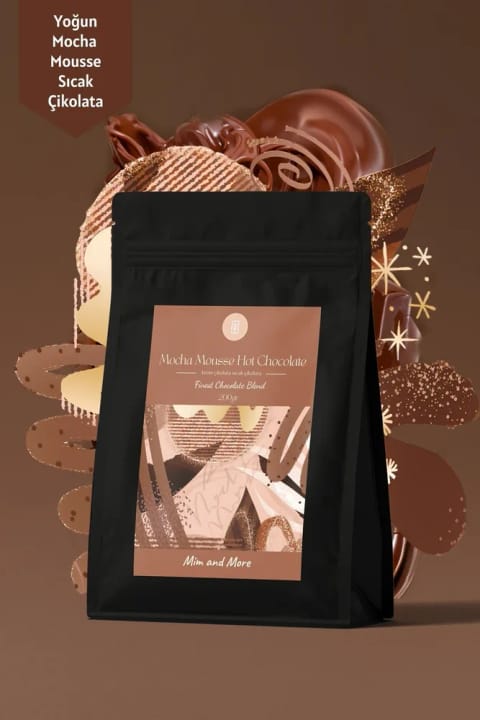 Mim and More Mocha Mousse هات چاکلت با طعم خامه و شکلات، ۲۰۰ گرم