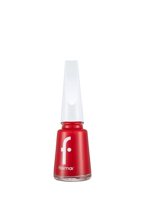 Flormar لاک براق (قرمز) - Nail Enamel - 380 Pomegranate Flower