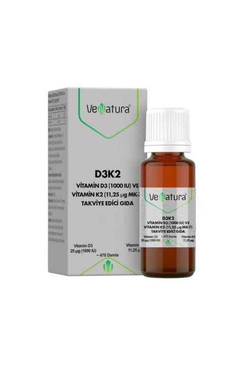 قطره ویتامین D3-K2 و NaturA