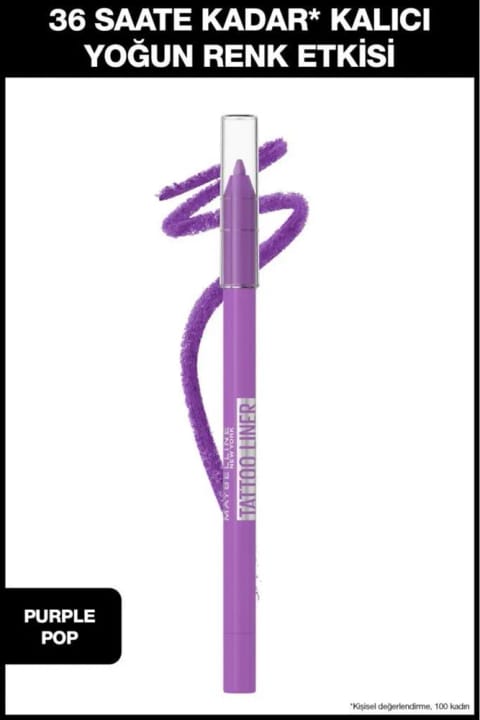 Maybelline New York Tattoo Liner ژل خط چشم - Purple Pop - بنفش