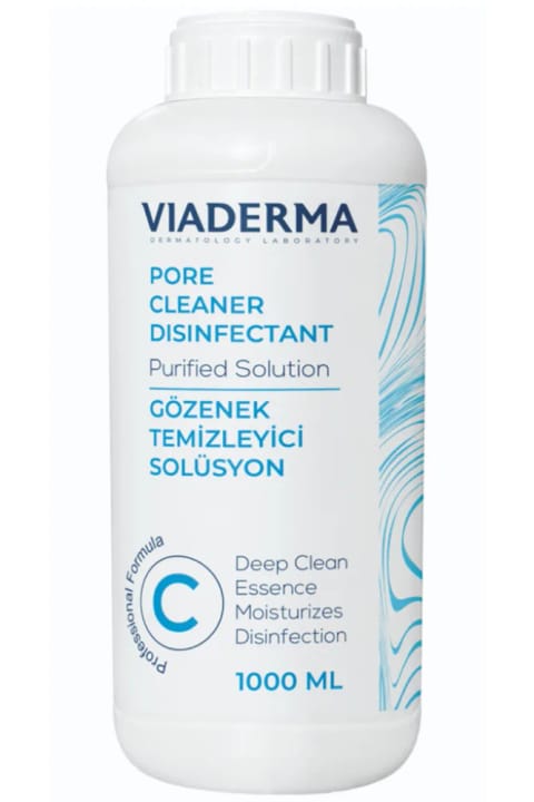 محلول سفتکننده منافذ Viaderma Hydrafacial 1000 ml - Niacinamide، Sa...