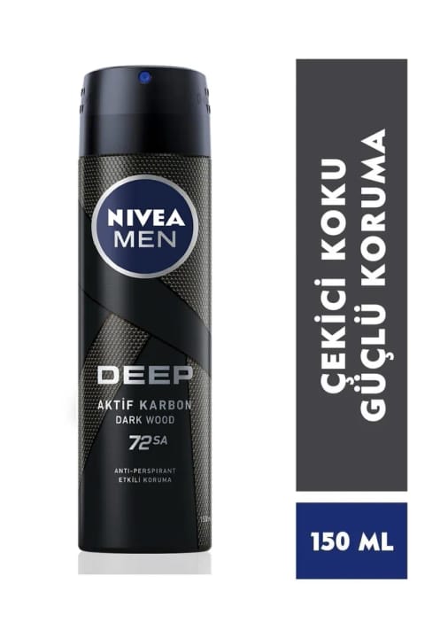 NIVEA Men اسپری دئودورانت Deep Dimension
