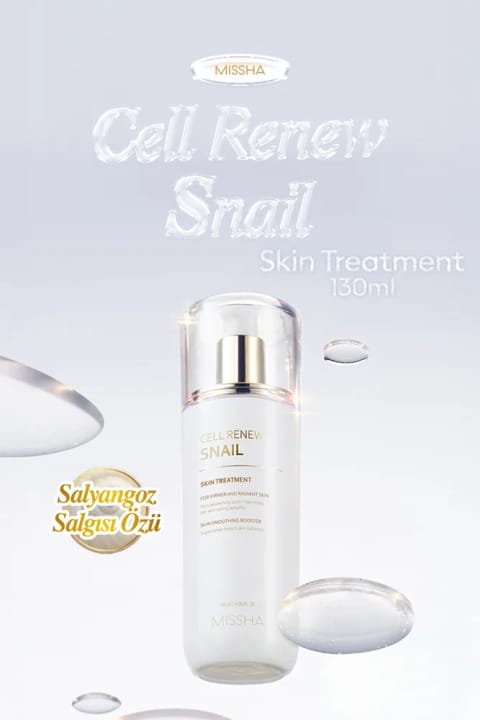 میسا تونر آبرسان و روشنکننده با عصاره حلزون Super Aqua Cell Renew