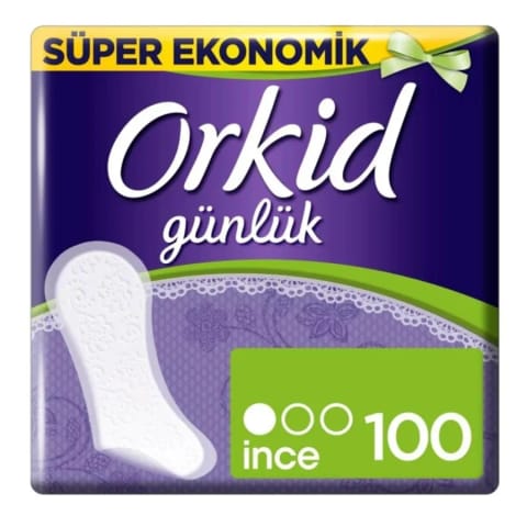 Orkid Daily Pad Thin Leaf 100's