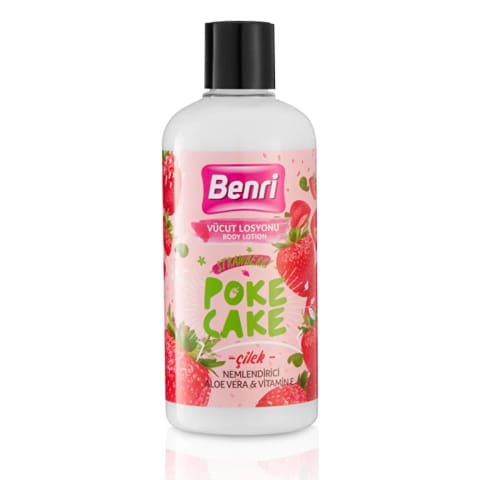 Benri چیلک Poke Cake لوسیون بدن 500 میلیلیتری