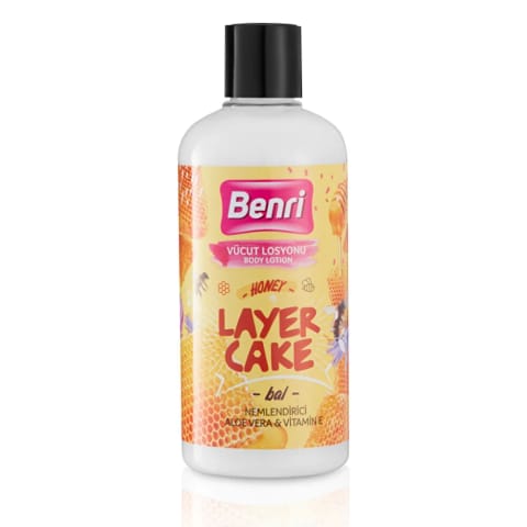 Benri Bal Katmanlı Pasta Vücut Losyonu 500 ml