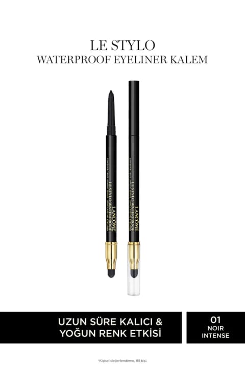 Lancome Le Stylo Kajal Eye Liner ضد آب 02 مشکی 3614273436366