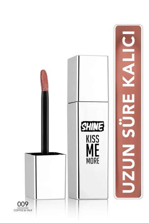 Flormar رژ لب مایع براق و ماندگار (شیر قهوه) - Shine Kiss Me More LLS - 009
