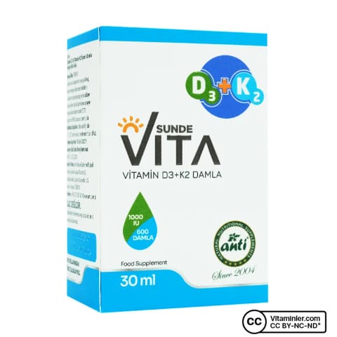Anti Sunde Vita D3 K2 30 mL قطره