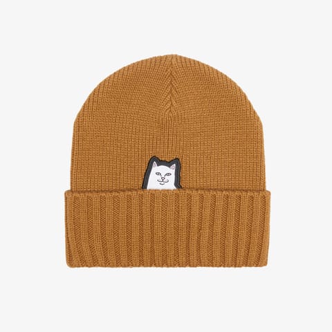 کلاه بافت Ripndip Lord Nermal قهوه‌ای مردانه