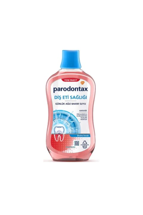 Parodontax اکسترا فرش دهانشویه بدون الکل ۵۰۰ میلیلیتر