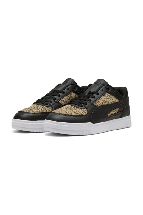 کفش اسپرت Puma Shuffle مشکی زنانه ساقکوتاه مدل Regular سایز 37