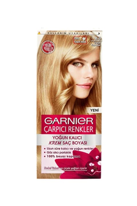گارنیر Color Sensation رنگ مو بلوند تیره براق ۸