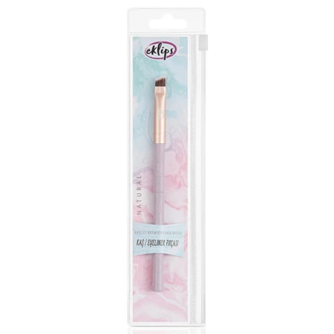 Eklips Natural براش ابرو و eyeliner زاویه‌دار