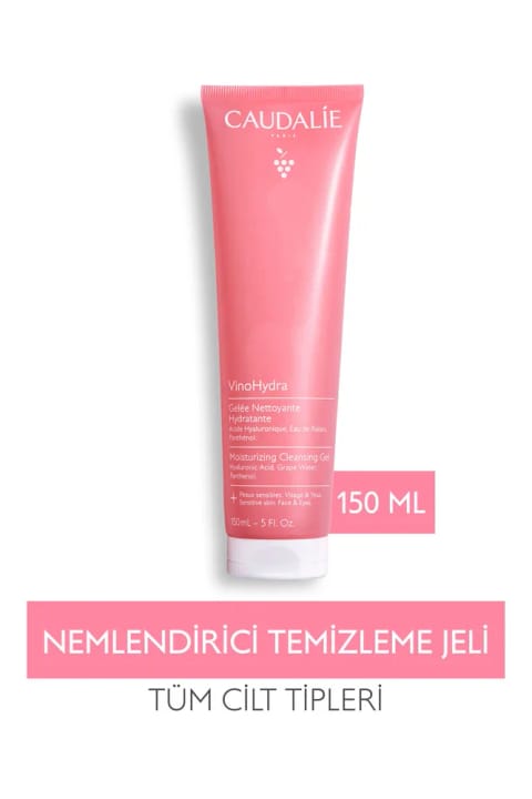 Caudalie Vinohydra ژل شستشوی مرطوبکننده 150 میلیلیتر