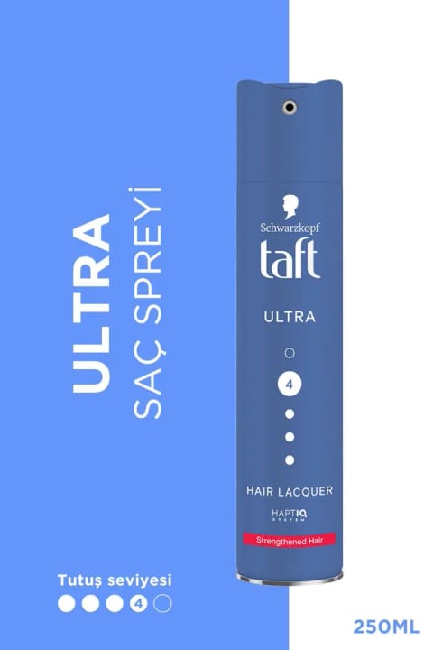 Taft اسپری مو فوق العاده قوی شماره 4 250 میلی لیتر