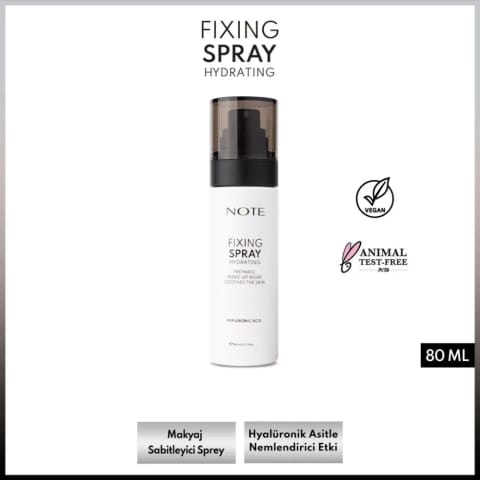 Note Hydrating Fixing اسپری تثبیت کننده آرایش