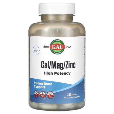 KAL Calcium Magnesium Zinc قرص سلامت استخوان ۲۵۰ عددی