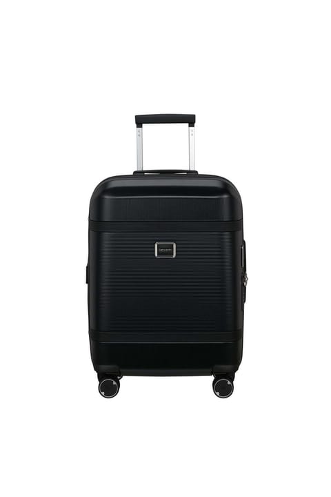 Samsonite Image مشکی - چمدان کابین آکاردئونی ۴ چرخ سایز ۲۰/۵۵