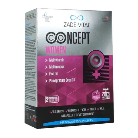 Zade Vital Concept Women 60 کپسول