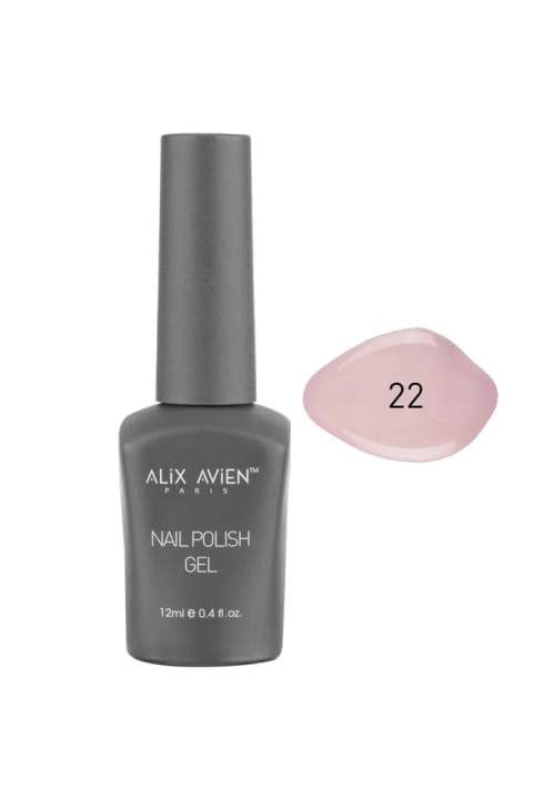 Alix Avien UV ماندگار ژل لاک نود بژ 22 - ژل پولیش - 12 میلی‌لیتر