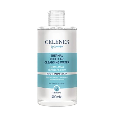 Celenes تونر میسلار حرارتی برای پوست خشک و حساس 400 میلی‌لیتر