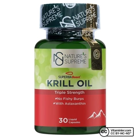 Nature's Supreme Krill Oil 30 کپسول