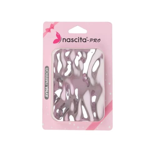 آینه آرایشی جیبی مربعی براق Nascita NASAYNA00048PN