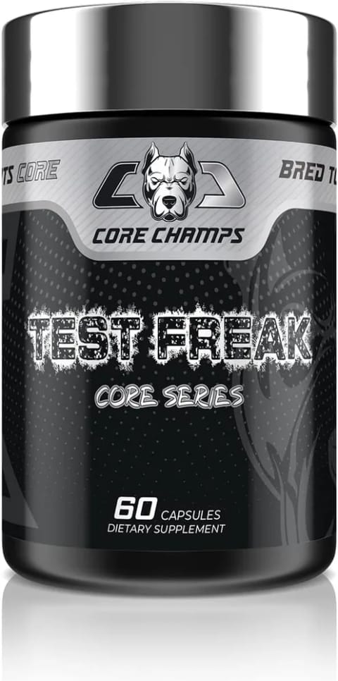 Core Champs Core Series Test Freak Booster DAA Aspartic Acid Tribulus 60 Caps