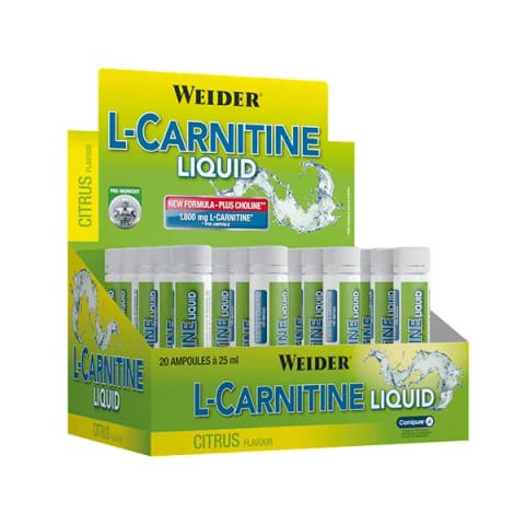 Weider L-Carnitine Liquid 20x25 ML