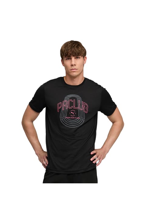 تی‌شرت دویدن مردانه Puma Run Club Graphic مشکی 52844701