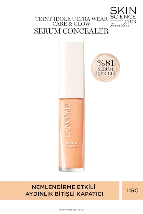 Lancome Teint Idole Ultra Wear Care & Glow سرم کانسیلر 115C