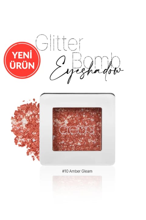 سایه چشم تکتکه Cre'Ars Glitter Bomb با درخشش جواهری