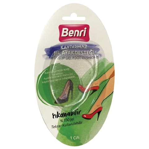 Benri پد جلدی ضدلغزش پا (۱ جفت)