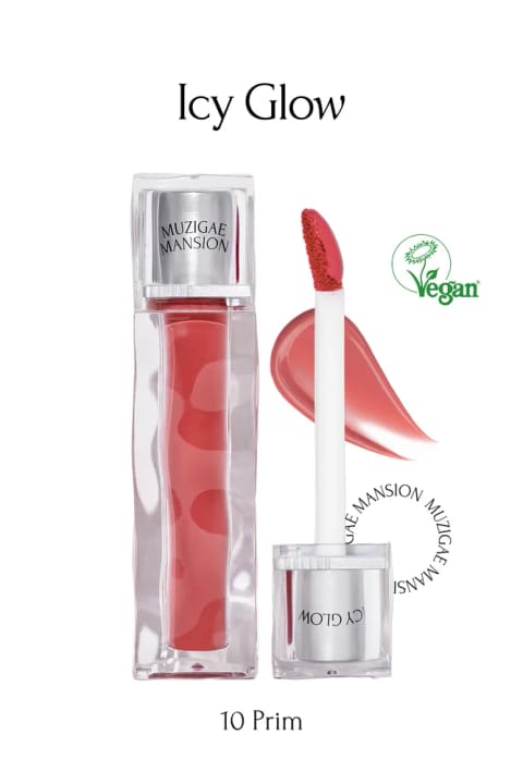 Muzigae Mansion Icy Glow Long-Lasting Shiny Lip Gloss (09 Chill) — 10 Prim