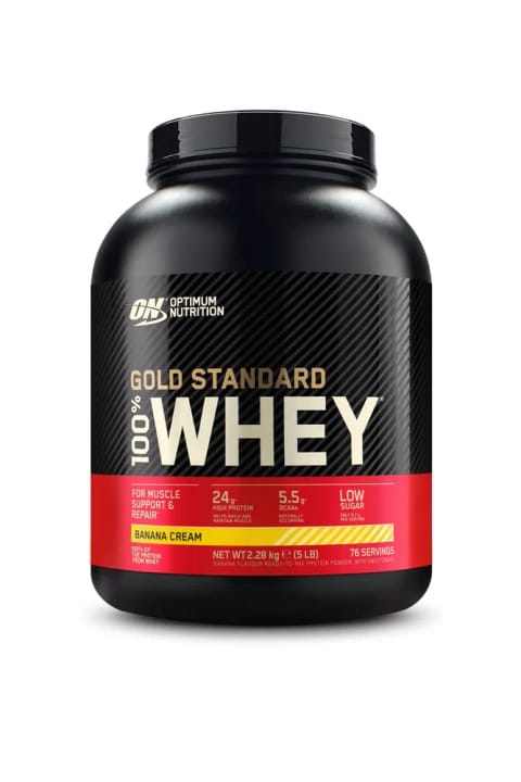 ON Optimum Nutrition 100% Whey Gold Standard طعم موز 2.28kg 76 سروینگ