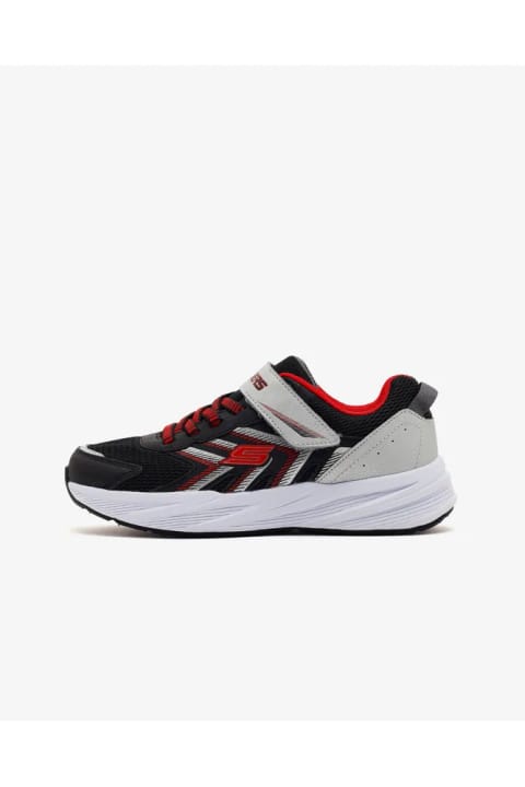 SKECHERS MICROSPEC TREAD کفش اسپرت مشکی پسرانه بزرگ