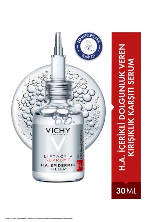 Vichy Liftactiv Supreme ضد چروک و حجم‌دهنده با هیالورونیک اسید